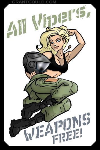 BSG PIN-UP GIRL v1