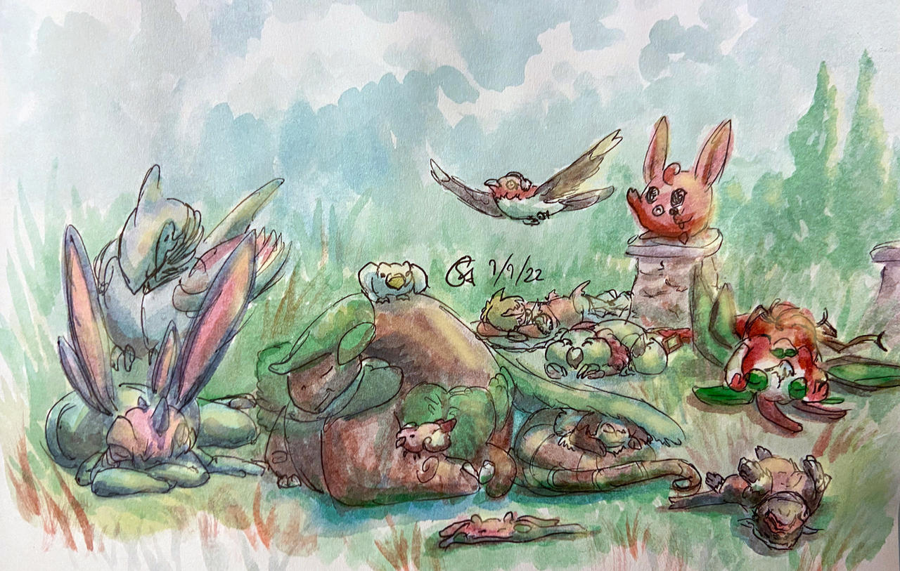Nap Time Deviantart Nap time by AzureGryphon on DeviantArt