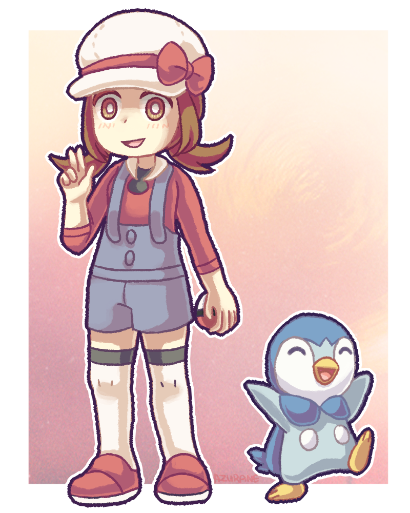 lyra n piplup