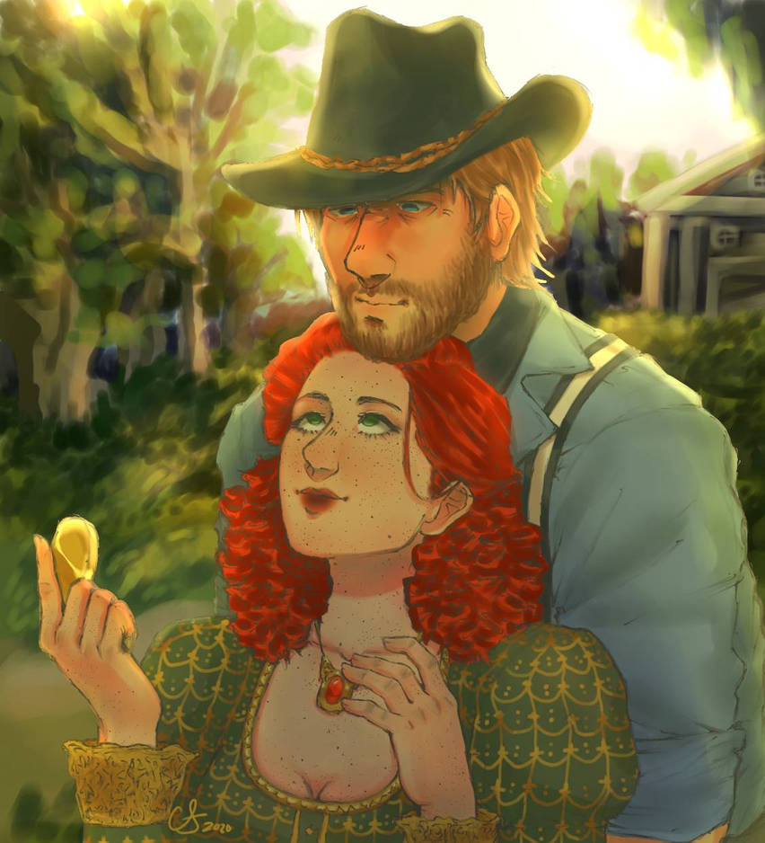 Arthur x Molly RDR2 by fishtroper on DeviantArt