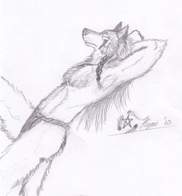 Free Sketch - NizhoniWolf