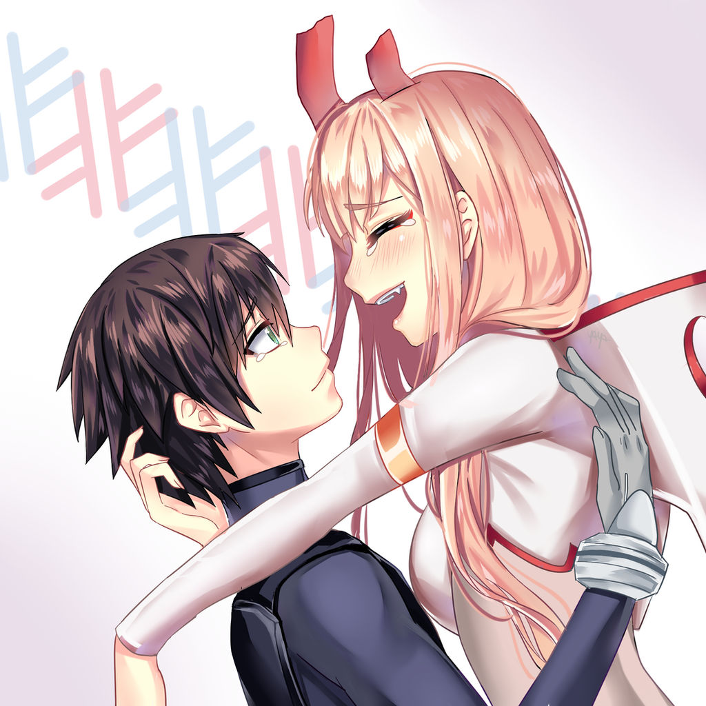 Zero Two And Hiro Fanart By Yayachann On Deviantart Zero Two And Hiro Fanart By Yayachann On Deviantart