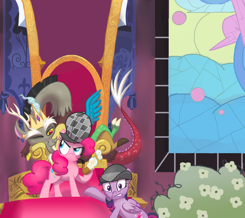 discord on the thrown by AppleCider1412