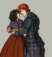 Jamie and Claire