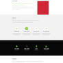 Free One Page Website Template (PSD) Omega