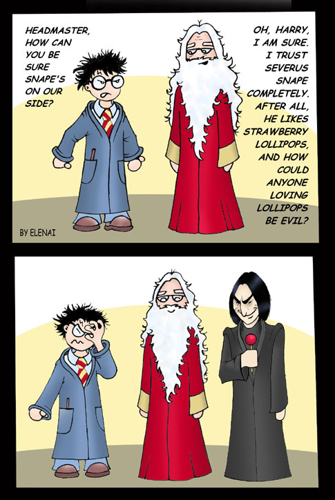 HP comic: Why trust Snape?