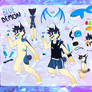 Blue Demon Adoptable Auction [OPEN]