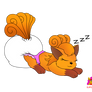 Vulpix oc sleep