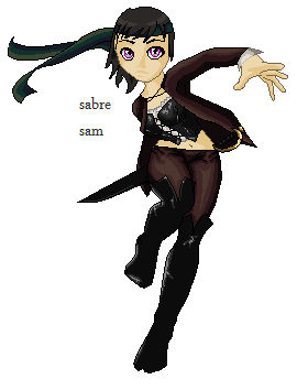 sabre sam by aubrey583 on DeviantArt