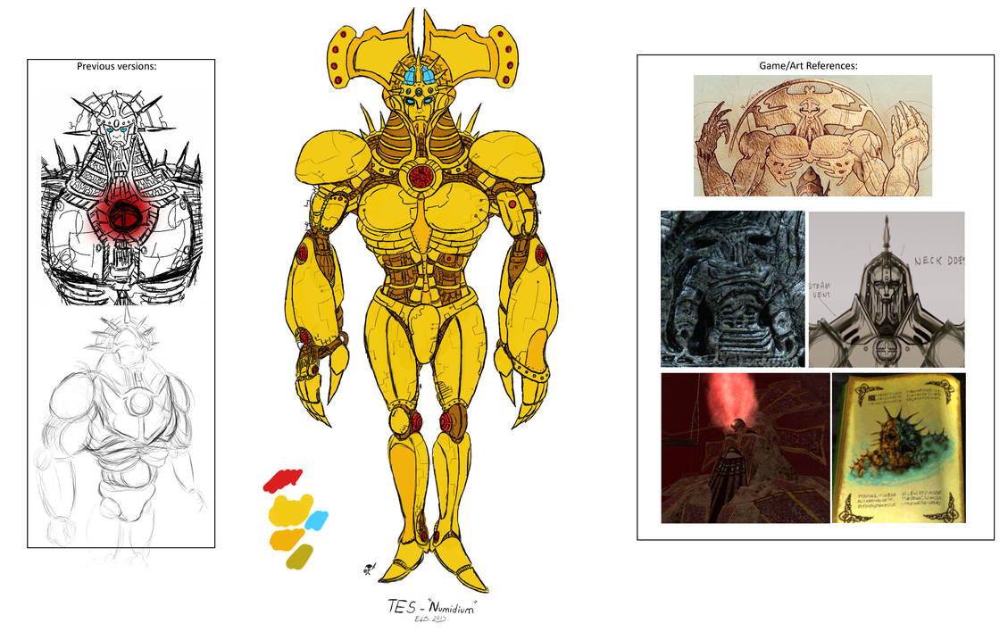 WIP - Numidium, the Brass Tower by LordEd on DeviantArt