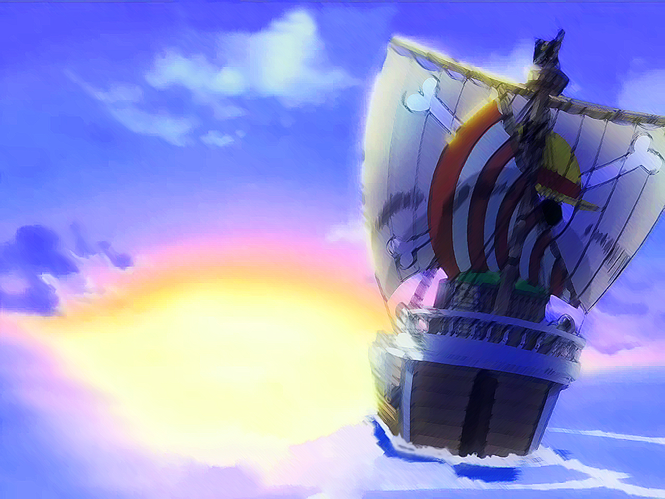 The Going Merry Pirate Ship - One Piece— Brick Vault