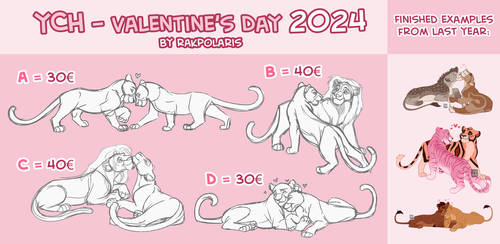 YCH - Valentines couples 2024 [CLOSED]