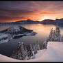 Crater Lake, Winter