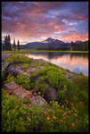 Columbine Island Sunset by MarcAdamus