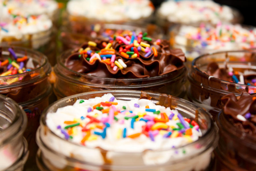 Cakes In Canning Jar