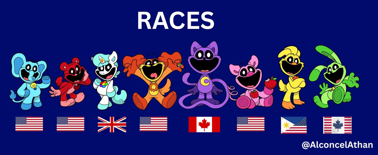 Smiley Critters Raceser Rabbit Smiling Critters Races and Accents by ATeenageCalledAthan on DeviantArt
