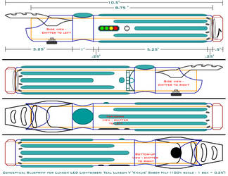 WIP: Lightsaber Hilt Schematic