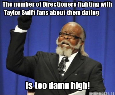 Too Many Damn Directioners!