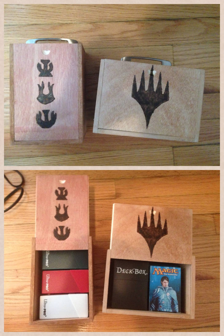 Custom Made Magic The Gathering Card/Deck Box case by ...