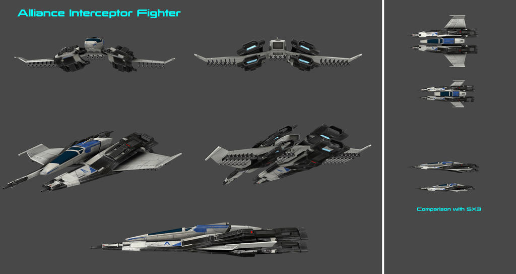 Superiority Interceptor Fighter Concept by nach77 on DeviantArt