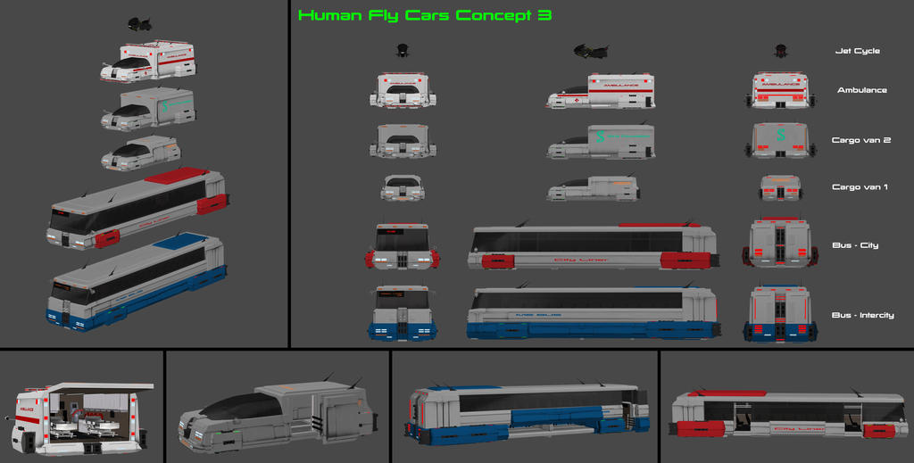 Fly Cars Concept - Part 3