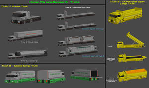 Fly Cars Concept - Part 4 TRUCKS