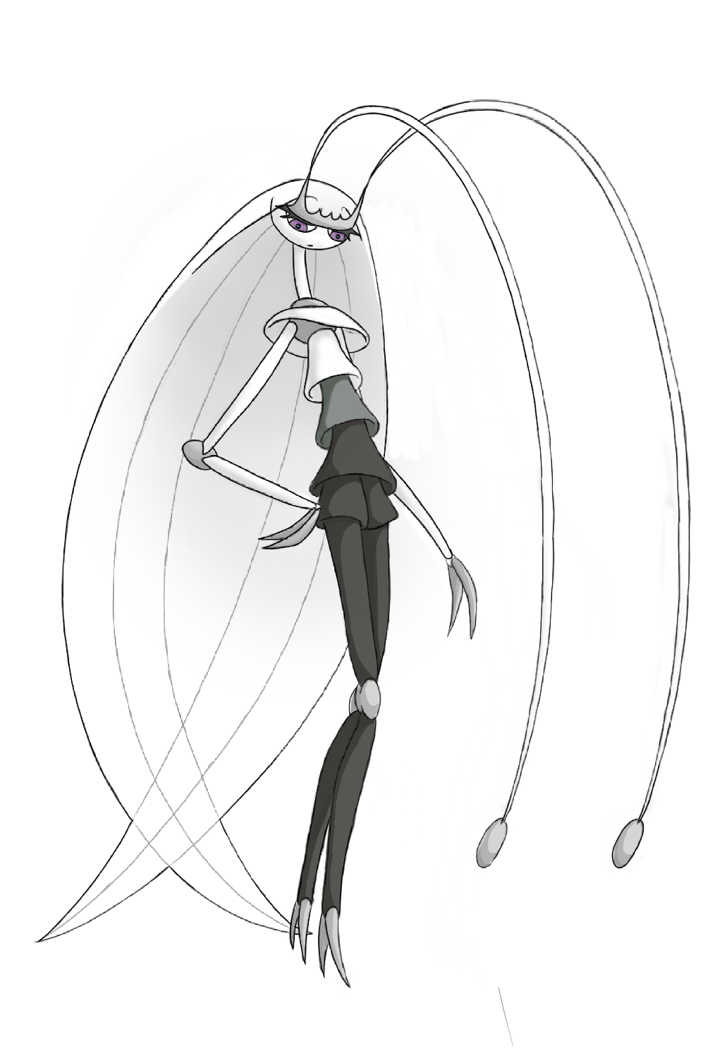 Mega Pheromosa(Shiny) by YingYangHeart on DeviantArt