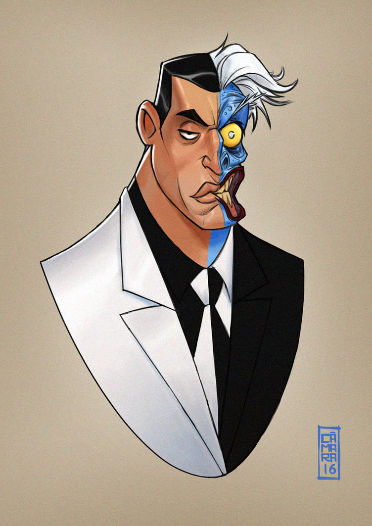 Two Face Portrait by CamaraSketch on DeviantArt