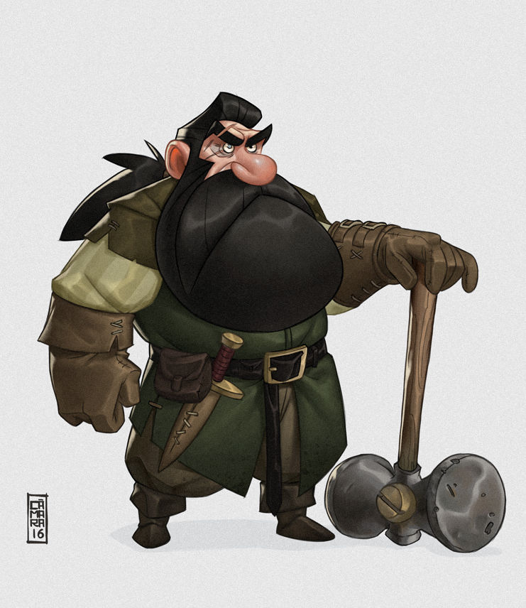 Dwarf by CamaraSketch on DeviantArt