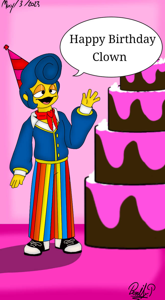Happy birthday clown by 123bonilyp on DeviantArt