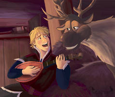 Kristoff and Sven- Reindeer's are better