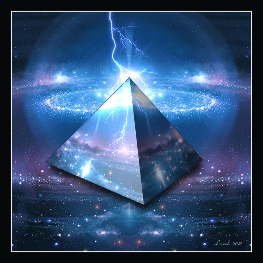 Cosmic Pyramid by 12CArt