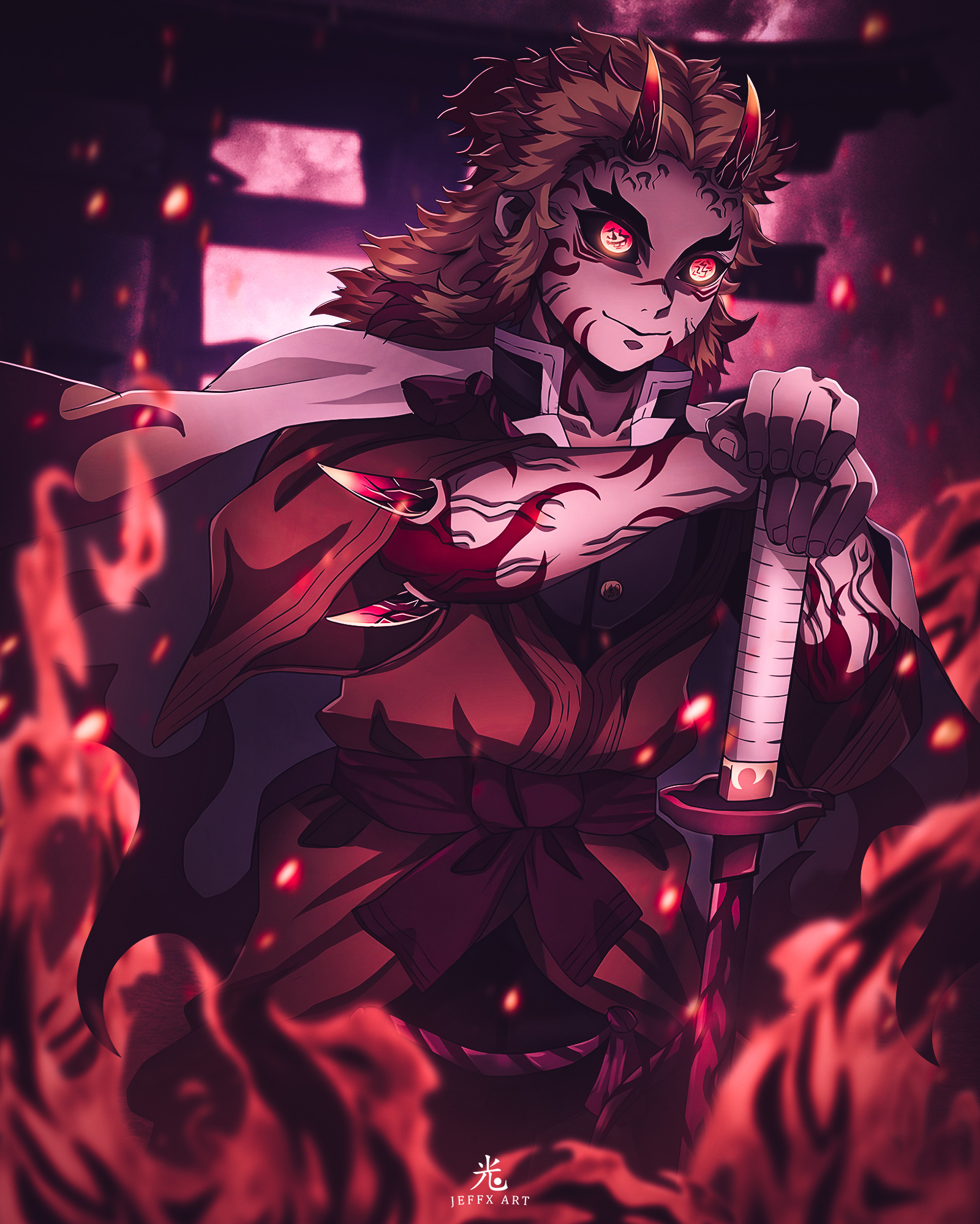 RENGOKU VIRA ONI DEMON SLAYER 