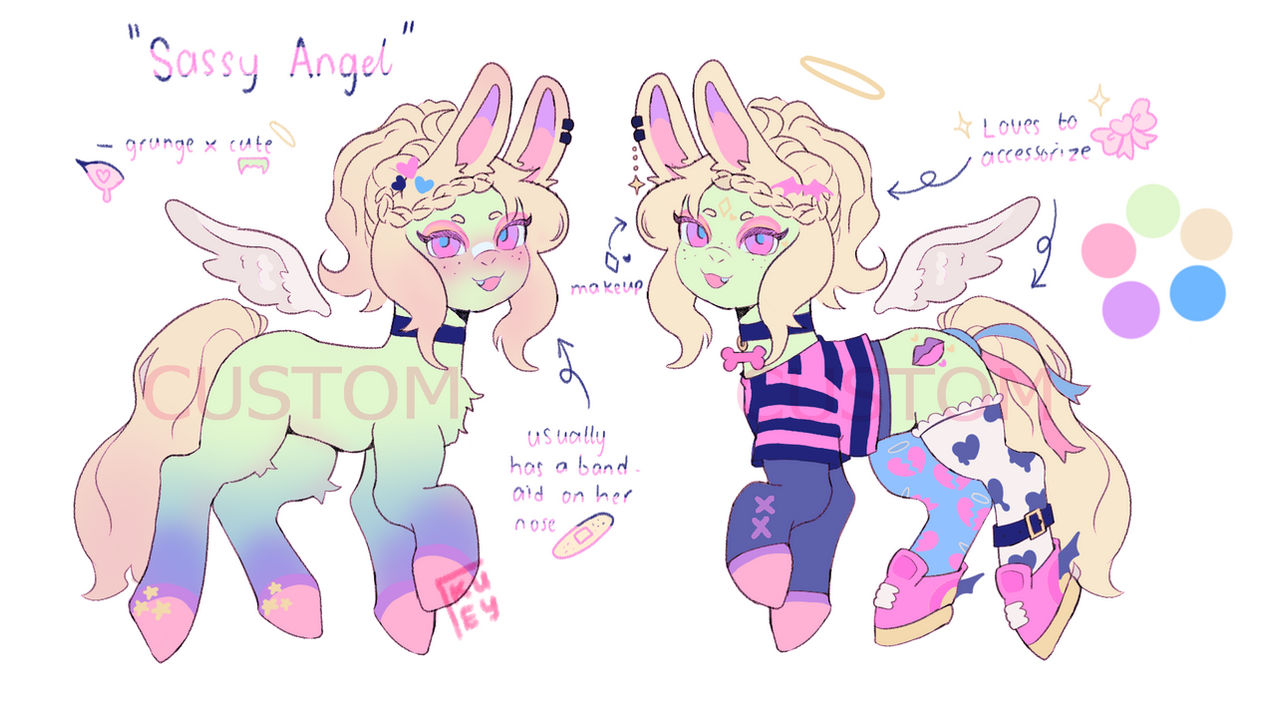 Custom Oc Layout Custom OC by Kueybun on DeviantArt