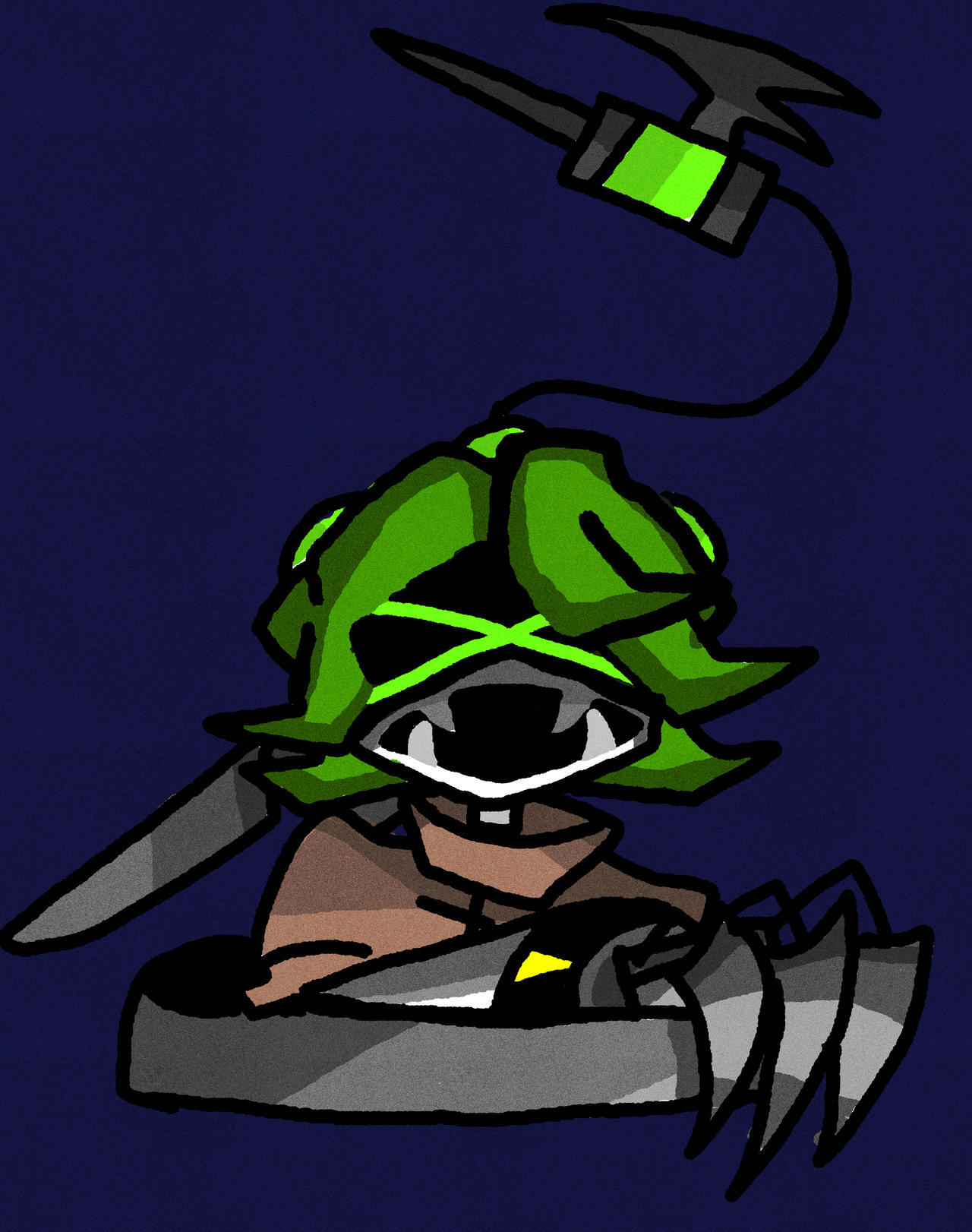 Dissembly Drone Oc i tried to make the teeths by Dori2002 on DeviantArt