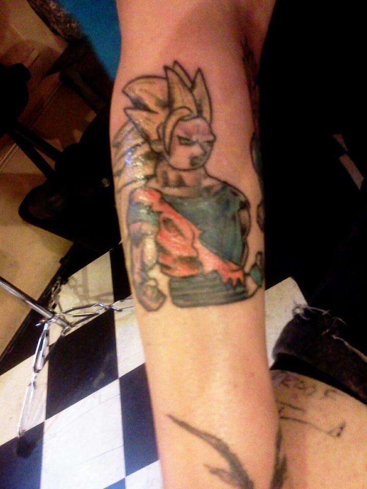SSJ3 Goku tattoo by hippykillermothrfckr on DeviantArt SSJ3 Goku tattoo by hippykillermothrfckr on DeviantArt
