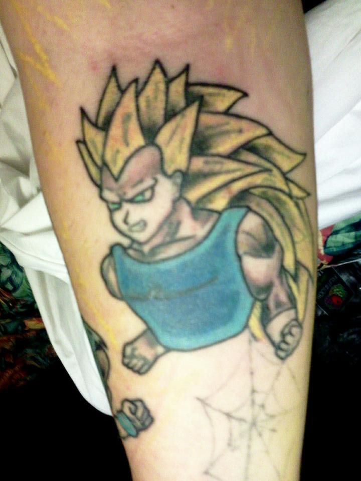 vegeta tattoo dbz by lorddamian on DeviantArt