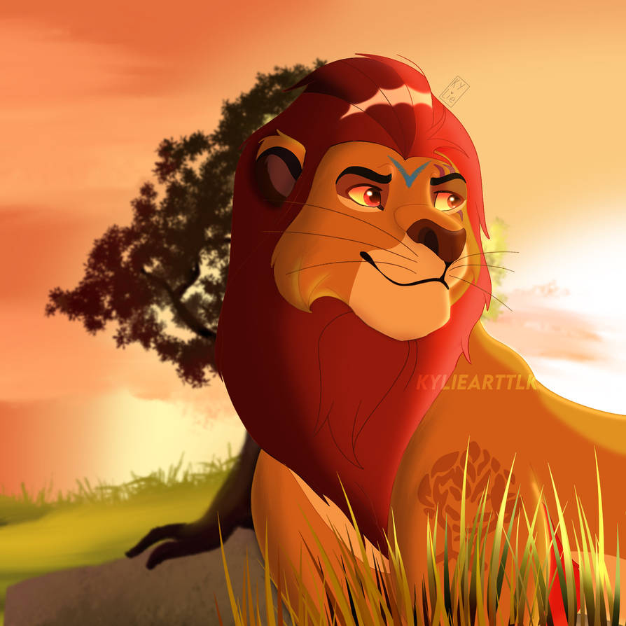 king Kion by Kyliearttlk on DeviantArt