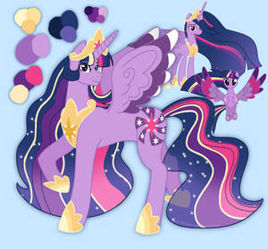 Queen Twilight Sparkle Redesign