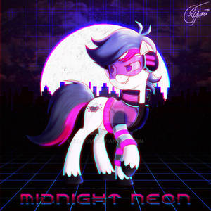 [Commission] 1/2 - Midnight Neon
