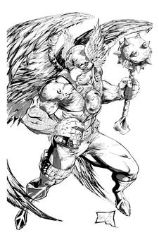 Hawkman Inks