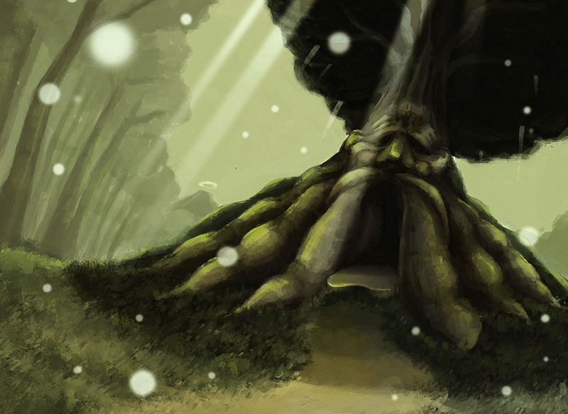 Great Deku Tree by cpesce on DeviantArt