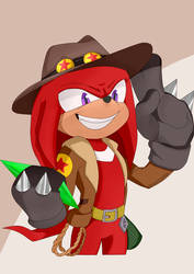 Treasure Hunter Knuckles (Sonic Dash) request