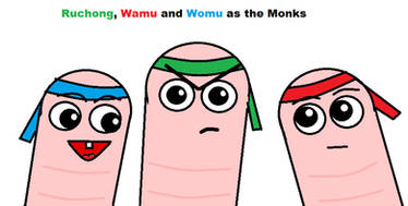 The Worms as the Monks