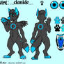 cianide reference sheet (fursona)