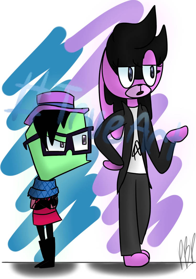 Talking Rabbit Deviantart A hipster and a talking rabbit by Pinkbunnypro77 on DeviantArt