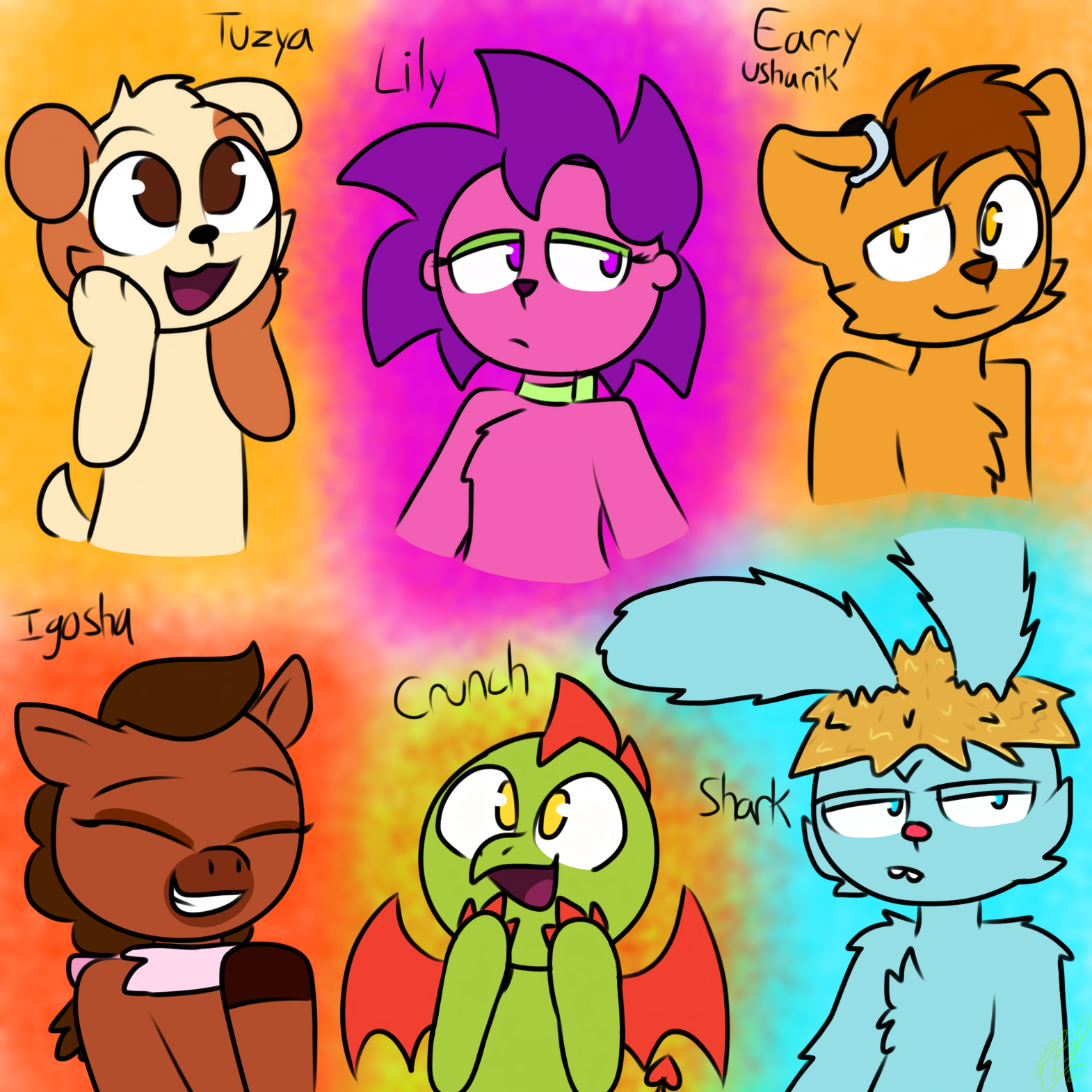 Kikoriki Secondary Characters by Pinkbunnypro77 on DeviantArt