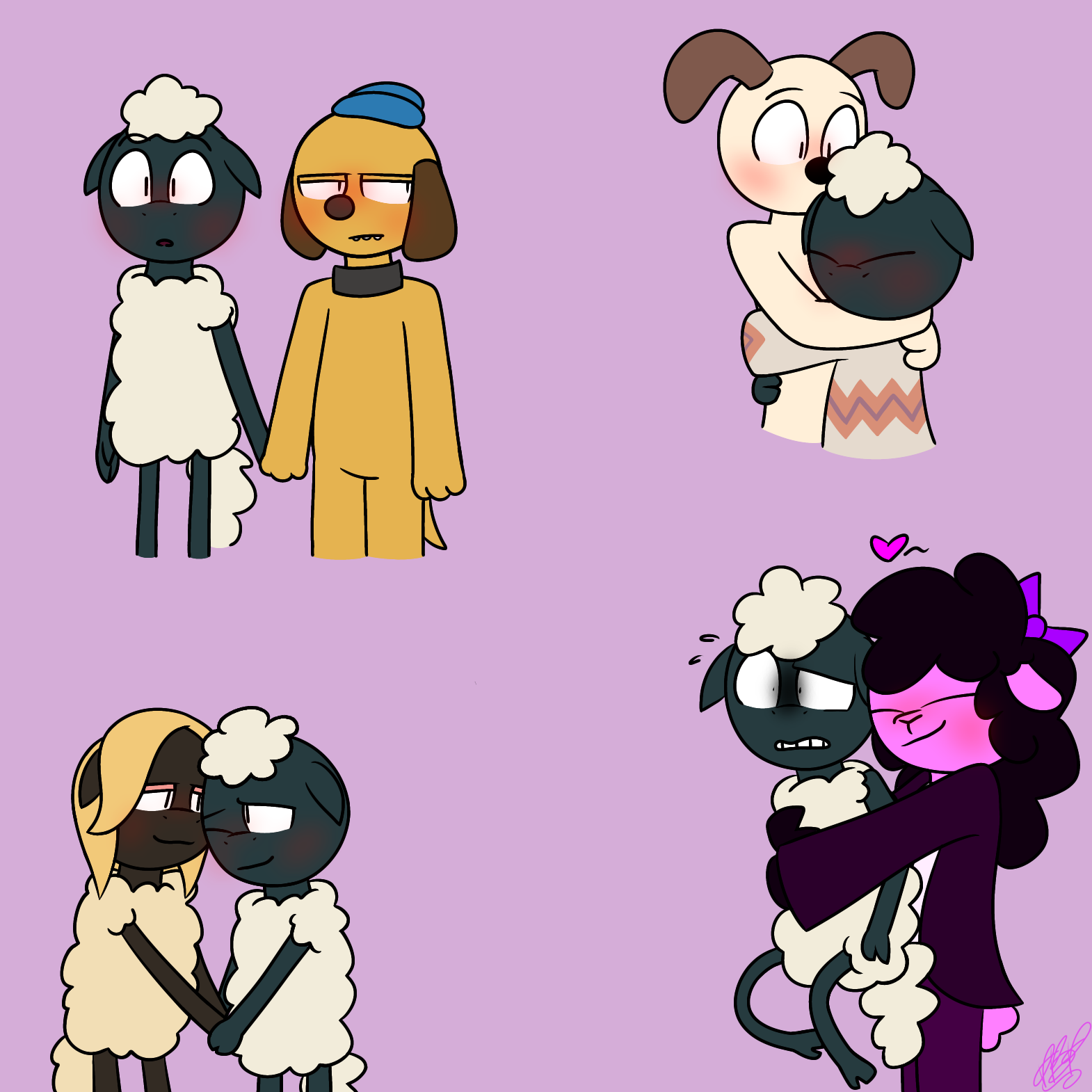 Shaun Romy Deviantart Shaun pairings by Pinkbunnypro77 on DeviantArt