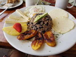 Typical Costa Rican Breakfast