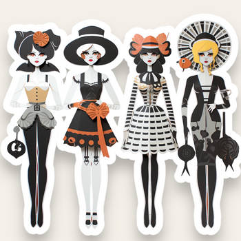 Paper Dolls Shopping